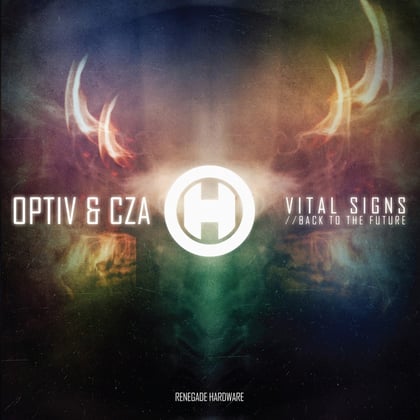 Vital Signs / Back to the Future album by Optiv - Drum and Bass Cover Art