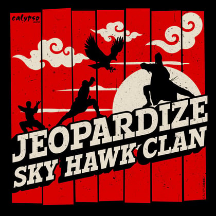 Sky Hawk Clan album by Jeopardize - Drum and Bass Cover Art