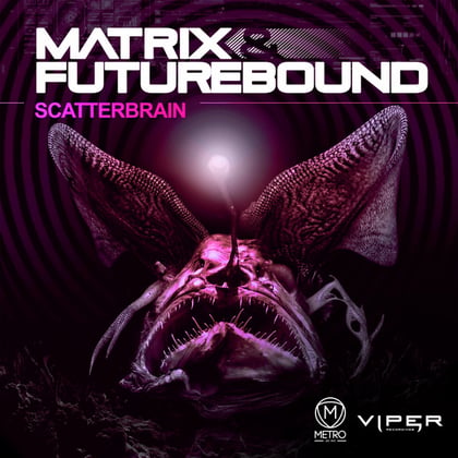 Scatterbrain album by Matrix & Futurebound - Drum and Bass Cover Art