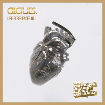 LIFE EXPERIENCES OF.. album by CLIQUES., Vio.let & Grim Sickers - Drum and Bass Cover Art