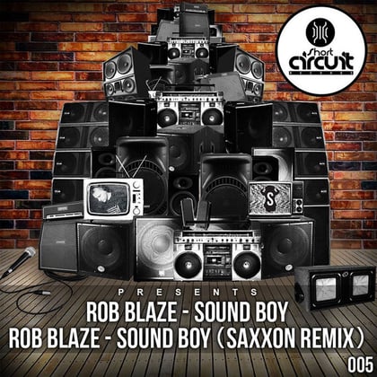 Sound Boy / Sound Boy - Saxxon Remix album by Saxxon - Drum and Bass Cover Art