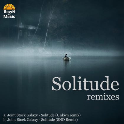 Solitude album by Joint Stock Galaxy - Drum and Bass Cover Art