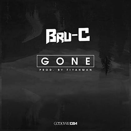 Gone album by Bru-C - Drum and Bass Cover Art