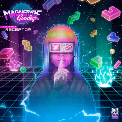 Goodbye album by Magnetude & Receptor - Drum and Bass Cover Art