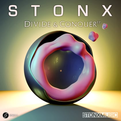 Divide & Conquer album by Stonx - Drum and Bass Cover Art