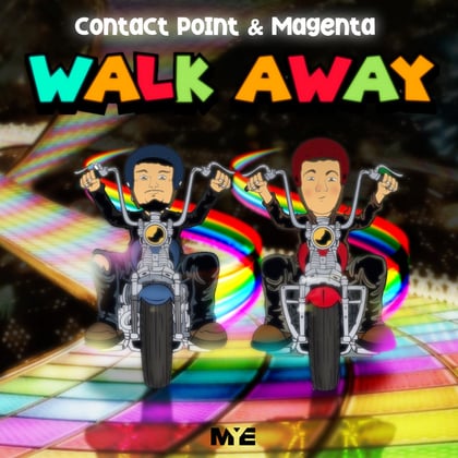 Walk Away album by Magenta - Drum and Bass Cover Art