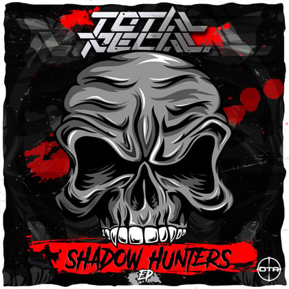 Shadow Hunters album by Total Recall - Drum and Bass Cover Art