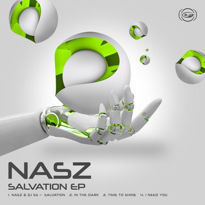 Salvation EP album by Nasz - Drum and Bass Cover Art