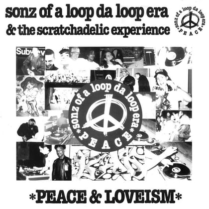 Peace & Loveism album by Sonz Of A Loop Da Loop Era - Drum and Bass Cover Art