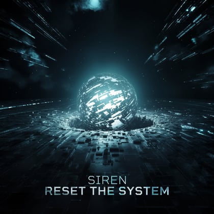 Reset The System album by SIREN - Drum and Bass Cover Art