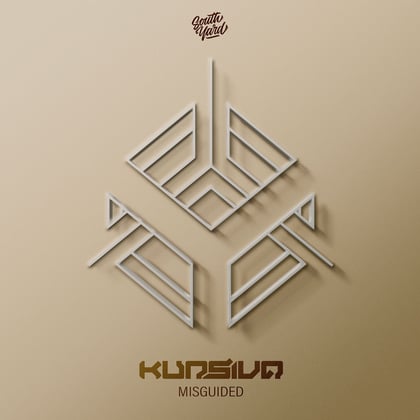 Misguided album by Kursiva - Drum and Bass Cover Art