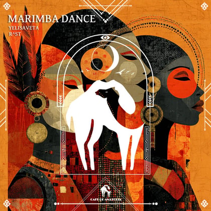 Marimba Dance album by Tengu, Yelisaveta, R^ST & Cafe De Anatolia - Drum and Bass Cover Art