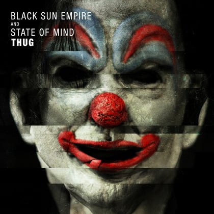 Thug album by Mefjus, Black Sun Empire & State of Mind - Drum and Bass Cover Art