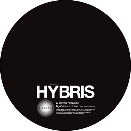 Bossa Nouveau / Absolute Power album by Hybris & Presence Known - Drum and Bass Cover Art