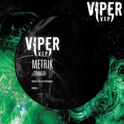 Stranger album by Metrik - Drum and Bass Cover Art