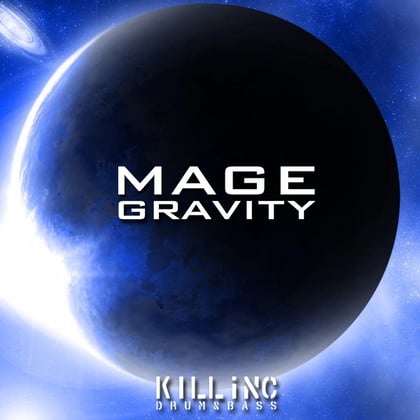 Gravity album by Mage - Drum and Bass Cover Art