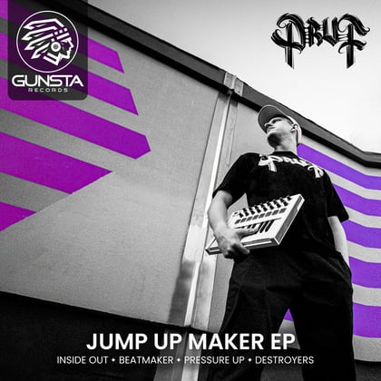 Jump Up Maker EP album by Pruf - Drum and Bass Cover Art