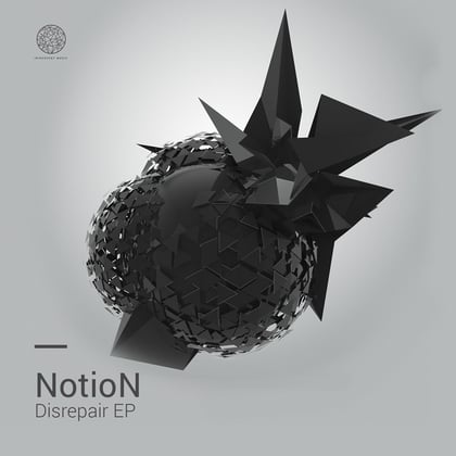Disrepair EP album by Notion - Drum and Bass Cover Art