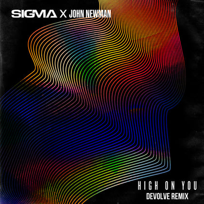 High On You (dEVOLVE Remix) album by Sigma - Drum and Bass Cover Art