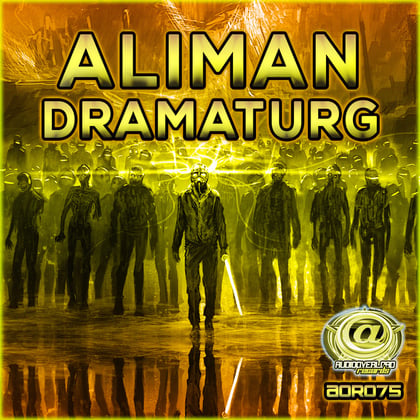 Dramaturg album by Aliman - Drum and Bass Cover Art