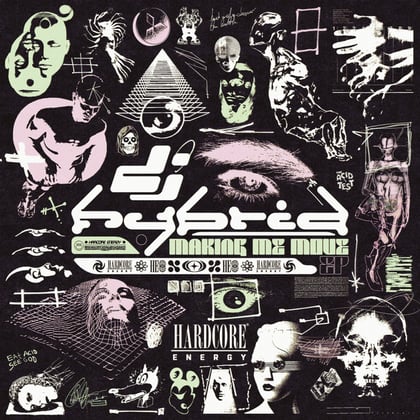 Making Me Move EP album by DJ Hybrid - Drum and Bass Cover Art
