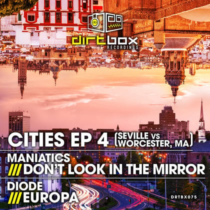 Cities EP 4 album by Diode - Drum and Bass Cover Art