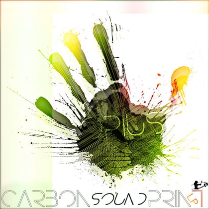 Carbon Sound Print album by Opius - Drum and Bass Cover Art