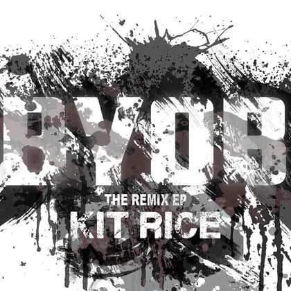BYOB: The Remix album by Kit Rice - Drum and Bass Cover Art