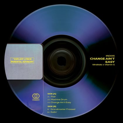 Change Ain't Easy album by Mindstate, Vitamin G & PAV4N - Drum and Bass Cover Art