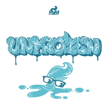 Unfrozen album by London Elektricity, Anile & Zara Kershaw - Drum and Bass Cover Art