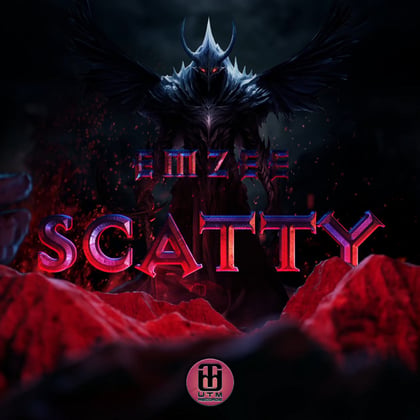 Scatty album by EmZee - Drum and Bass Cover Art