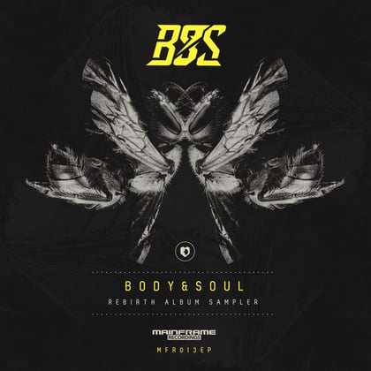 Rebirth EP album by Body & Soul - Drum and Bass Cover Art