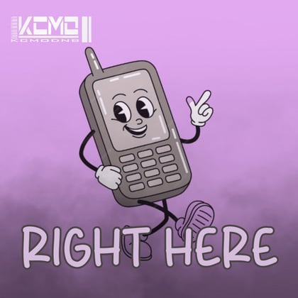 Right Here album by KCMO - Drum and Bass Cover Art