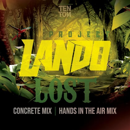 Lost album by Project Lando - Drum and Bass Cover Art