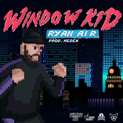 Ryan Air album by Hedex & Black Orchid - Drum and Bass Cover Art