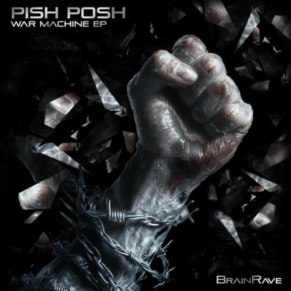 War Machine EP album by Pish Posh - Drum and Bass Cover Art