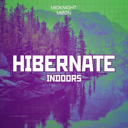 Hibernate Indoors album by MidKnighT MøøN - Drum and Bass Cover Art