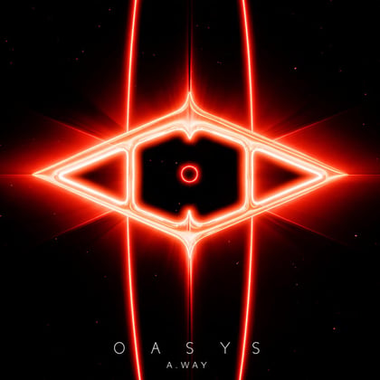 Oasys album by A.way - Drum and Bass Cover Art