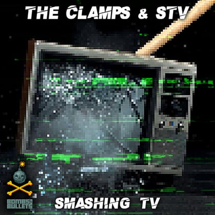 Smashing TV album by The Clamps & SND - Drum and Bass Cover Art