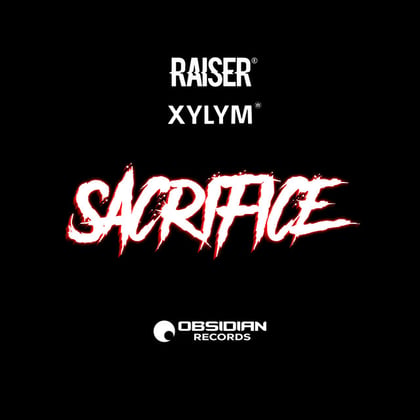 Sacrifice album by Xylym & Raiser - Drum and Bass Cover Art