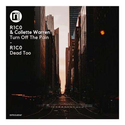 Turn Off the Pain / Dead Too album by R1C0 & Collette Warren - Drum and Bass Cover Art