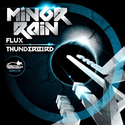 Flux / Thunderbird album by Minor Rain - Drum and Bass Cover Art