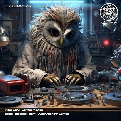 Neon Dreams EP album by ERBass - Drum and Bass Cover Art