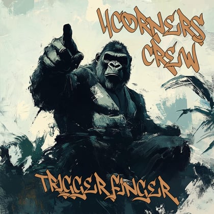 Trigger Finger album by 4Corners Crew - Drum and Bass Cover Art