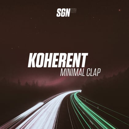 Minimal Clap album by Koherent - Drum and Bass Cover Art