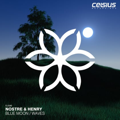 Blue Moon / Waves album by Nostre & Henry - Drum and Bass Cover Art