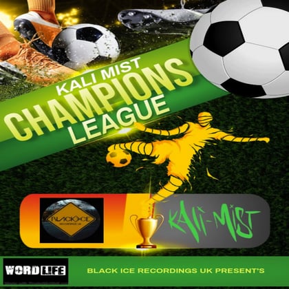 Champions League album by Kali Mist - Drum and Bass Cover Art