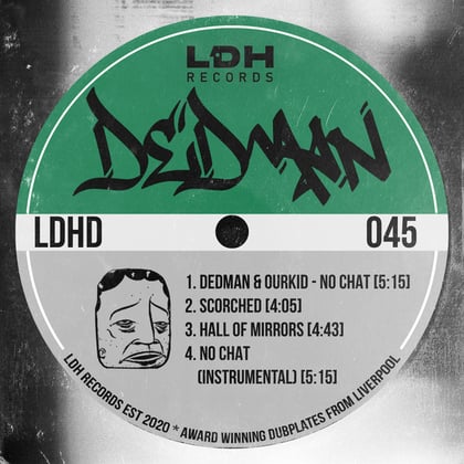 NO CHAT EP album by Dedman - Drum and Bass Cover Art