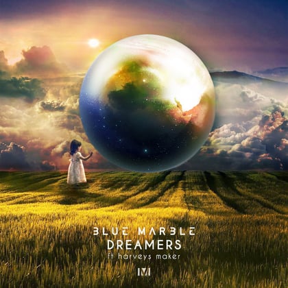 Dreamers album by Blue Marble - Drum and Bass Cover Art