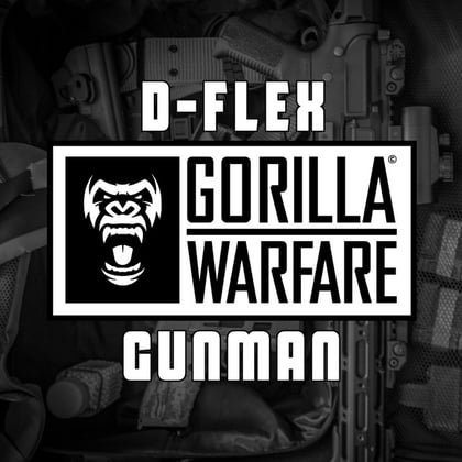 Gunman album by D-Flex - Drum and Bass Cover Art